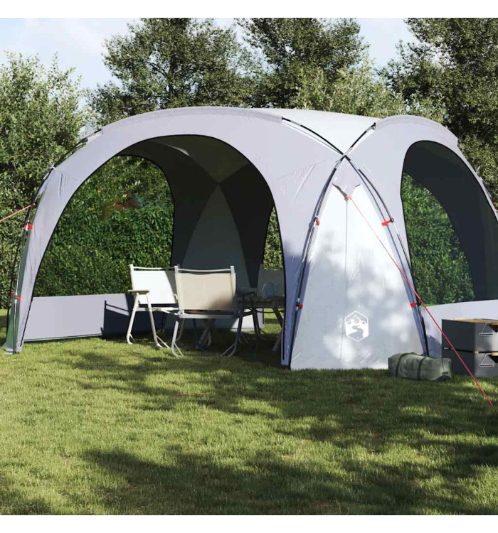 Tente de réception blanc et gris imperméable | Mobilier & Déco