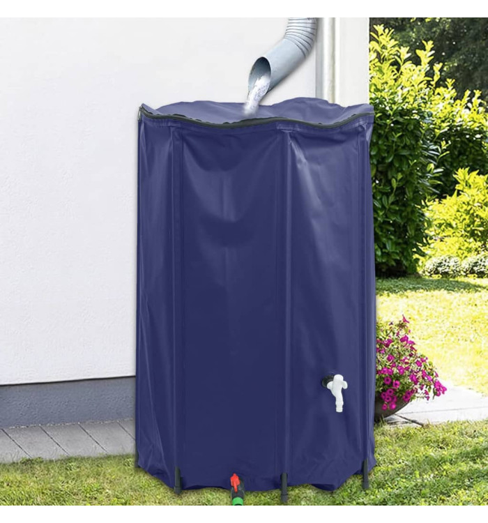 Réservoir d'eau avec robinet pliable 1000 L PVC | Mobilier & Déco