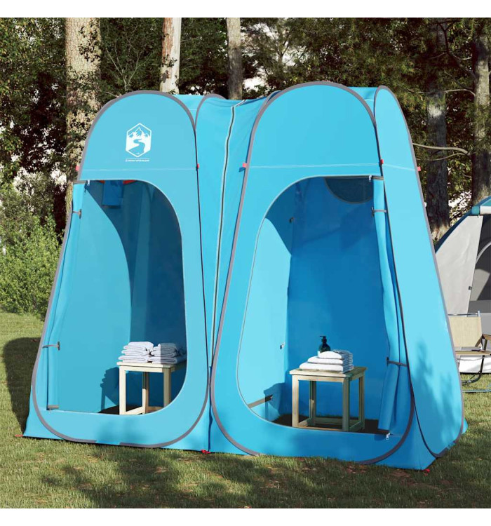 Tente d'intimité bleu escamotable imperméable | Mobilier & Déco