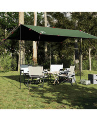 Bâche de camping vert 360x294 cm imperméable | Mobilier & Déco