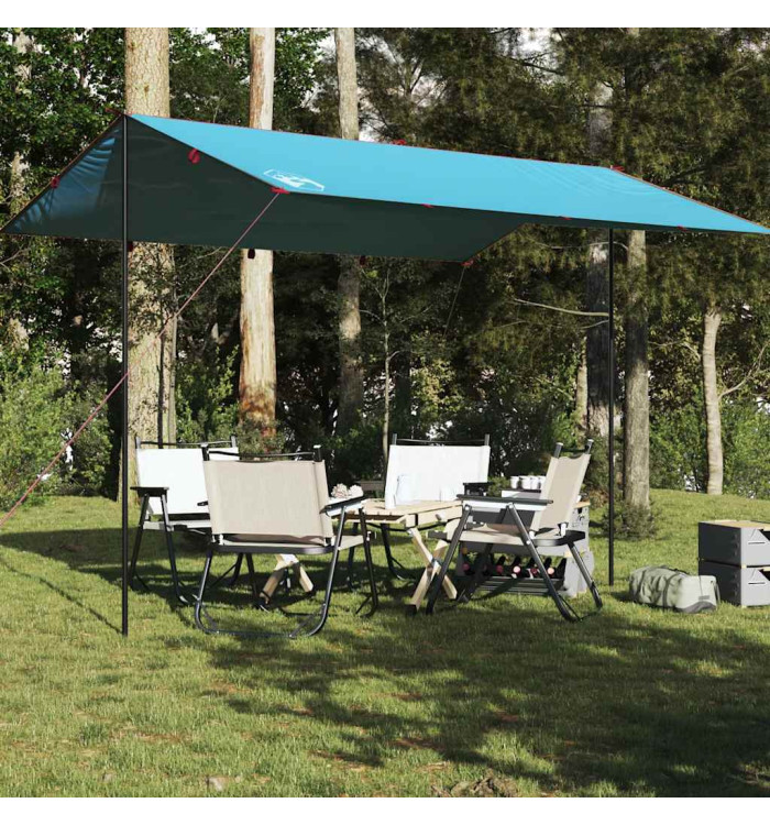 Bâche de camping bleu 400x294 cm imperméable | Mobilier & Déco