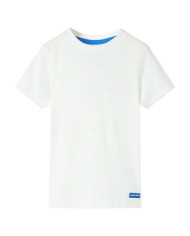 T-shirt pour enfants écru 116 | Mobilier & Déco