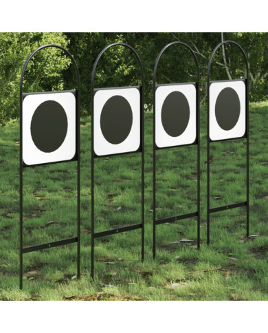 Marqueurs de dressage 4 pcs acier | Mobilier & Déco