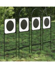 Marqueurs de dressage 4 pcs acier | Mobilier & Déco