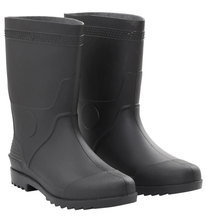 Bottes de pluie noir taille 44 PVC | Mobilier & Déco