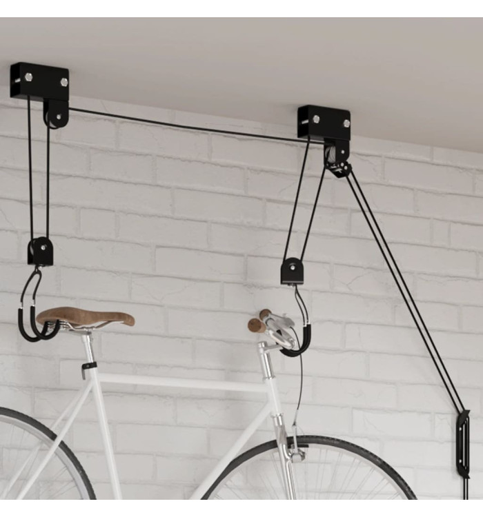 Palan à vélo avec support de plafond 57 kg | Mobilier & Déco