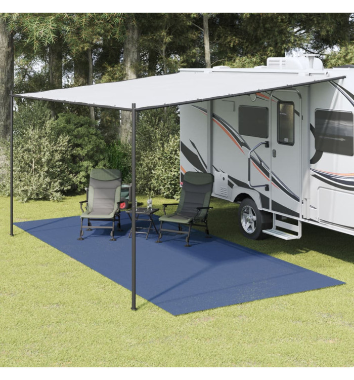 Tapis de tente bleu 5,5x2,5 m | Mobilier & Déco