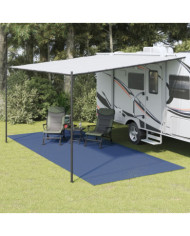 Tapis de tente bleu 5,5x2,5 m | Mobilier & Déco