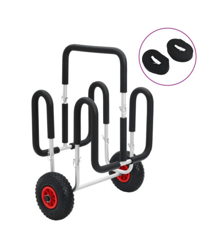 Chariot de SUP pour 2 planches de surf 90 kg aluminium | Mobilier & Déco