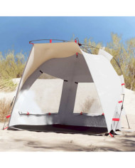 Tente de plage 2 personnes gris libération rapide imperméable | Mobilier & Déco
