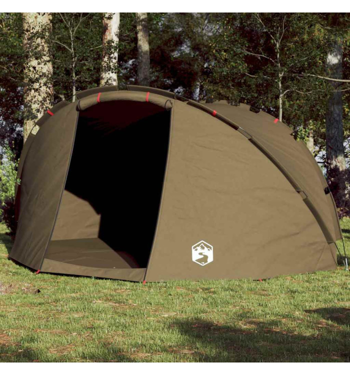 Tente de pêche 5 personnes vert olive imperméable | Mobilier & Déco
