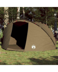 Tente de pêche 5 personnes vert olive imperméable | Mobilier & Déco