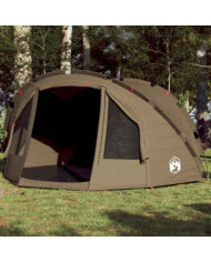 Tente de pêche 4 personnes vert olive imperméable | Mobilier & Déco