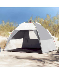Tente de plage 2 personnes gris libération rapide imperméable | Mobilier & Déco