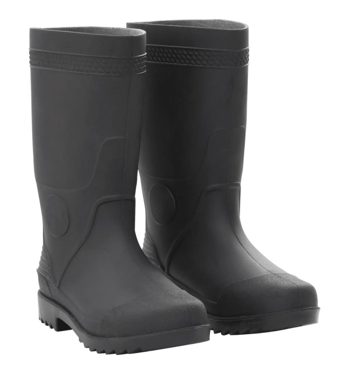 Bottes de pluie noir taille 40 PVC | Mobilier & Déco