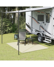 Tapis de tente crème 2,5x2 m | Mobilier & Déco