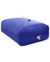 Réservoir d'eau avec robinet pliable 2100 L PVC | Mobilier & Déco
