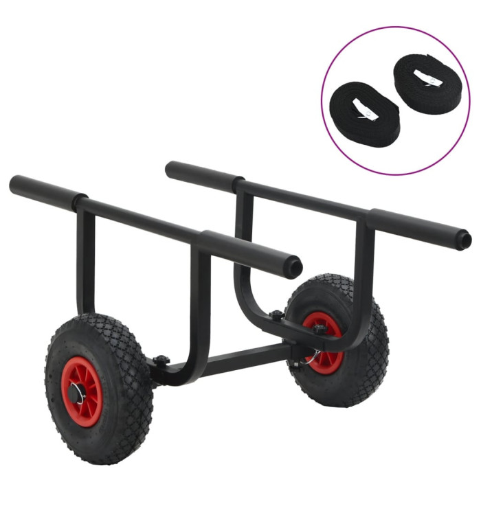 Chariot pour kayak 90 kg aluminium | Mobilier & Déco