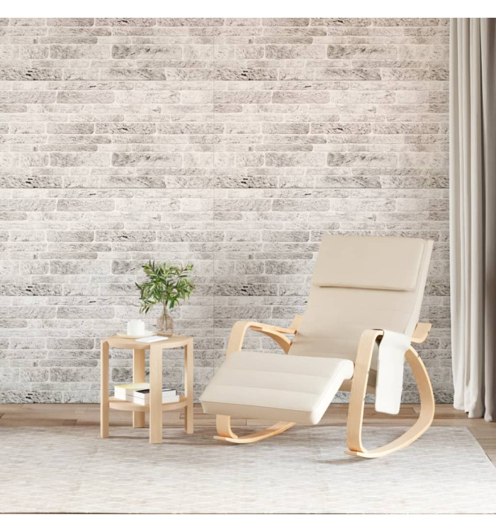 Panneaux muraux 3D 10 pcs gris clair 100x50 cm EPS | Mobilier & Déco