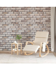 Panneaux muraux 3D 10 pcs marron clair 100x50 cm EPS | Mobilier & Déco
