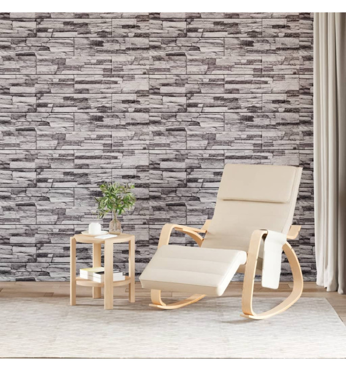 Panneaux muraux 3D 10 pcs gris clair 100x50 cm EPS | Mobilier & Déco