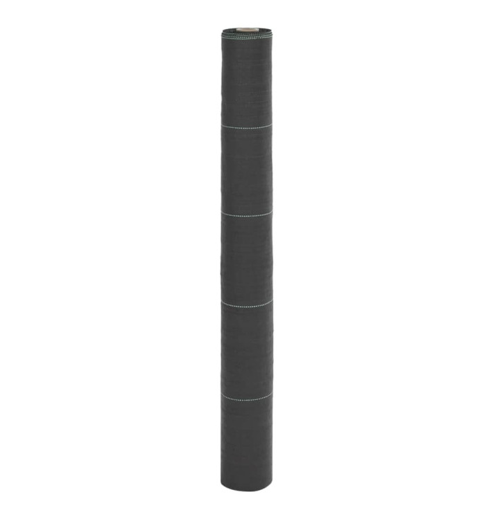 Membrane anti-mauvaises herbes noir 1x200 m PP | Mobilier & Déco