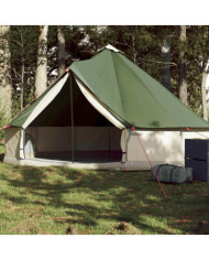 Tente familiale tipi 6 personnes vert imperméable | Mobilier & Déco