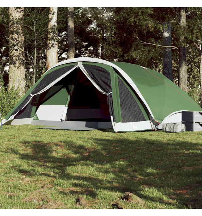 Tente de cabine familiale 6 personnes vert imperméable | Mobilier & Déco