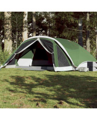Tente de cabine familiale 6 personnes vert imperméable | Mobilier & Déco