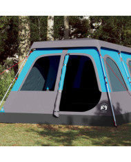 Tente familiale à dôme 10 personnes bleu libération rapide | Mobilier & Déco