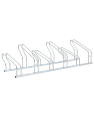 Support de vélo au sol autoportant pour 6 vélos acier galvanisé | Mobilier & Déco