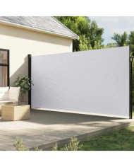 Auvent latéral rétractable blanc 220x600 cm | Mobilier & Déco