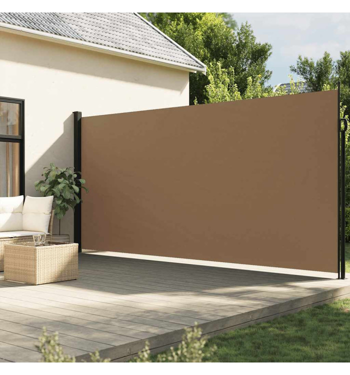 Auvent latéral rétractable taupe 200x300 cm | Mobilier & Déco