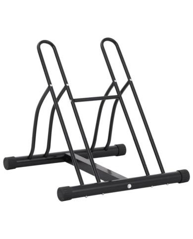 Support de vélo au sol autoportant pour 2 vélos acier | Mobilier & Déco
