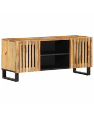 Meuble TV 105x34x46 cm bois massif de manguier brut | Mobilier & Déco