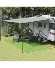 Tapis de tente vert clair 250x500 cm PEHD | Mobilier & Déco