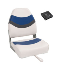 Ensemble de sièges de bateau pliables lot de 2 dossier haut | Mobilier & Déco