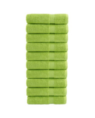 Essuie-mains de qualité supérieure SOLUND 10 pcs vert pomme | Mobilier & Déco