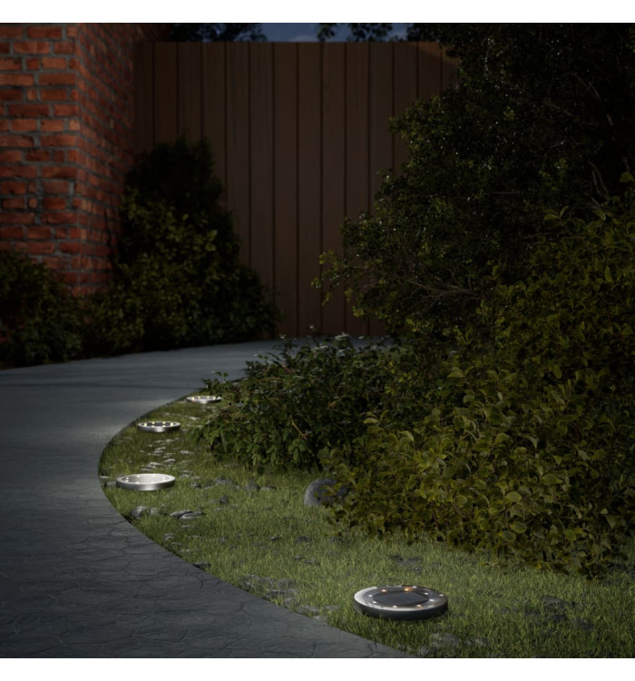 Lampes solaires de sol et piquets de sol extérieur 4 pcs | Mobilier & Déco
