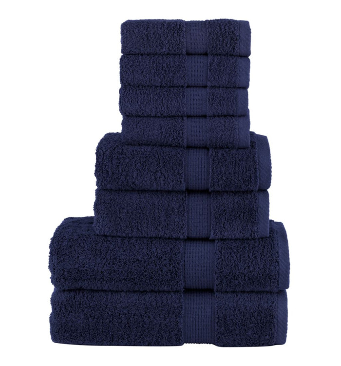 Ensemble de serviettes de qualité supérieure SOLUND 8 pcs | Mobilier & Déco