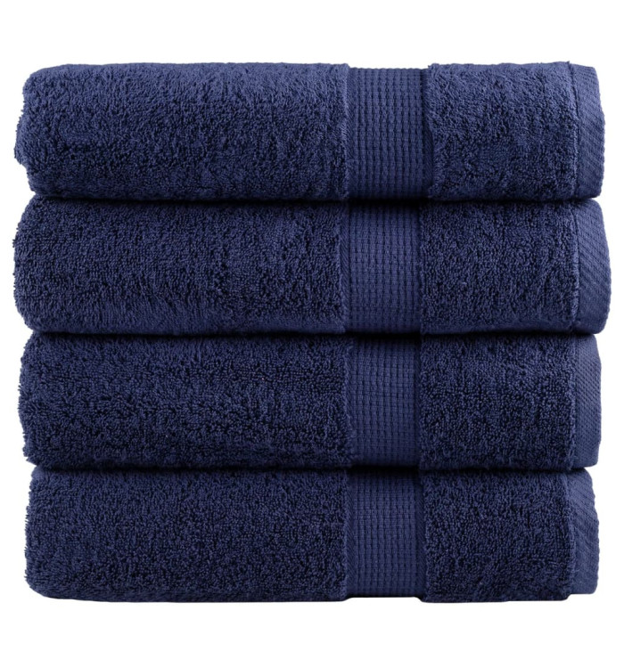Serviettes de bain de qualité supérieure SOLUND 4 pcs 600g/m² | Mobilier & Déco
