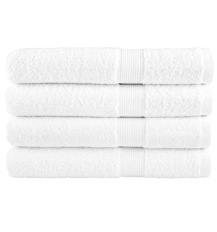 Serviettes de qualité supérieure SOLUND 4 pcs blanc 600 g/m² | Mobilier & Déco