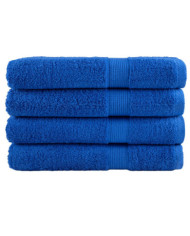 Serviettes de sauna de qualité supérieure SOLUND 4 pcs bleu | Mobilier & Déco