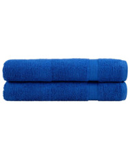 Serviettes de qualité supérieure SOLUND 2 pcs bleu 600 g/m² | Mobilier & Déco