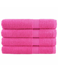 Serviettes de qualité supérieure SOLUND 4 pcs rose 600 g/m² | Mobilier & Déco