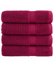 Serviettes de douche de qualité supérieure SOLUND 4 pcs | Mobilier & Déco