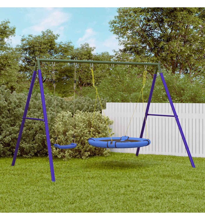 Jeu de balançoire d'extérieur balançoire et balançoire soucoupe | Mobilier & Déco