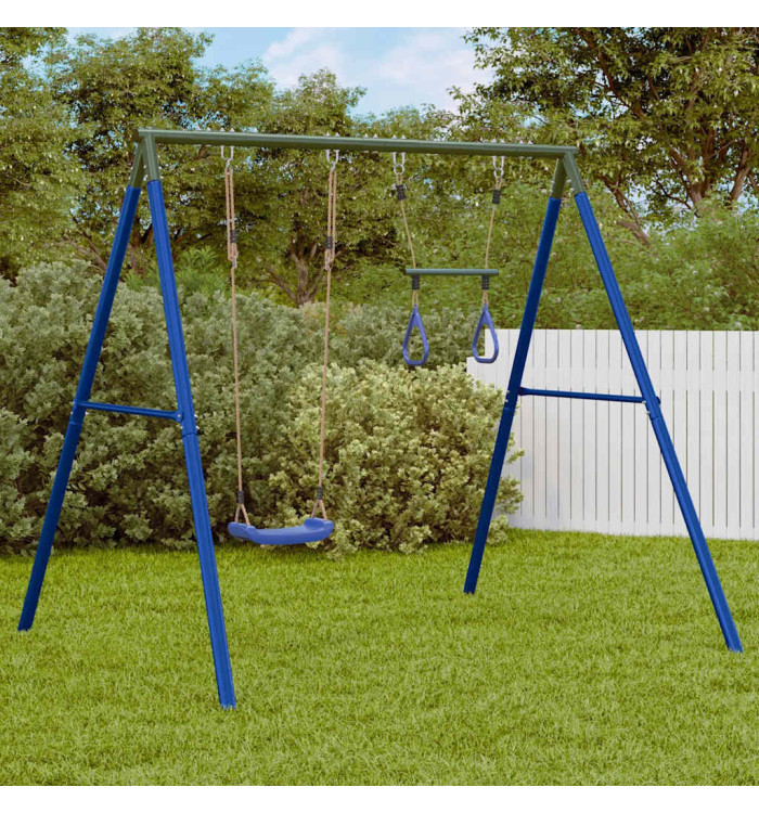 Ensemble de balançoire d'extérieur avec balançoire et trapèze | Mobilier & Déco