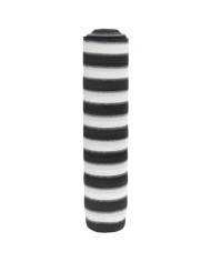 Filet brise-vue anthracite et blanc 1,2x10 m PEHD 195 g/m² | Mobilier & Déco