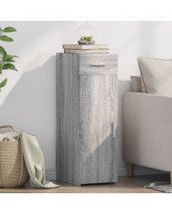 Buffet sonoma gris 30x42,5x93 cm bois d'ingénierie | Mobilier & Déco